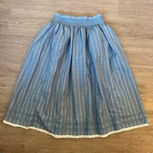 Vintage Heller Tracht Skirt